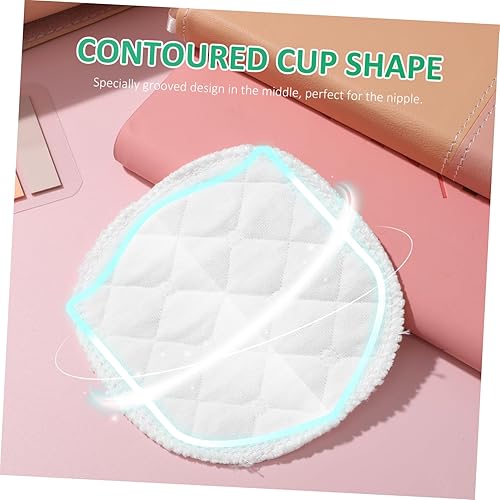 Miniatura 9 de Toyvian Almohadillas de lactancia lavables para lactancia materna, almohadillas para lactancia materna, almohadillas de lactancia materna,