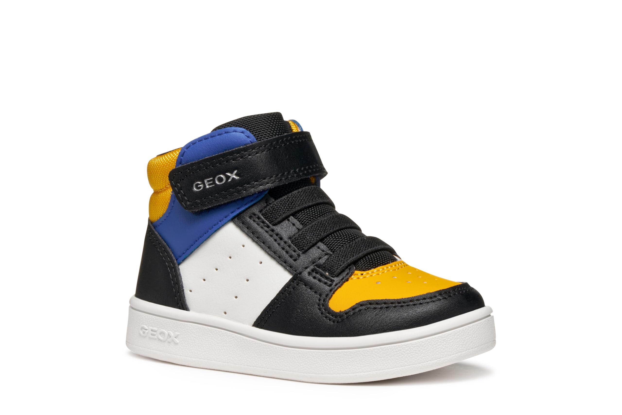 Geox Baby B Eclyper Boy Sneakers Black/Dk Yellow, 25 EU