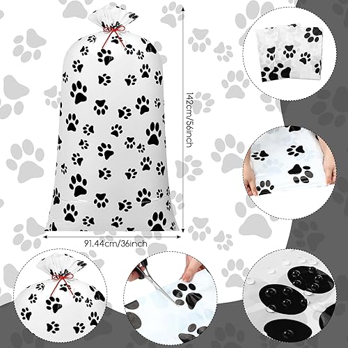 Miniatura 2 de Zonon 3 piezas de 56 pulgadas extra grandes de Navidad, baby shower, regalo de cumpleaños, bolsa de San Valentín, bolsas de regalo de plástico de