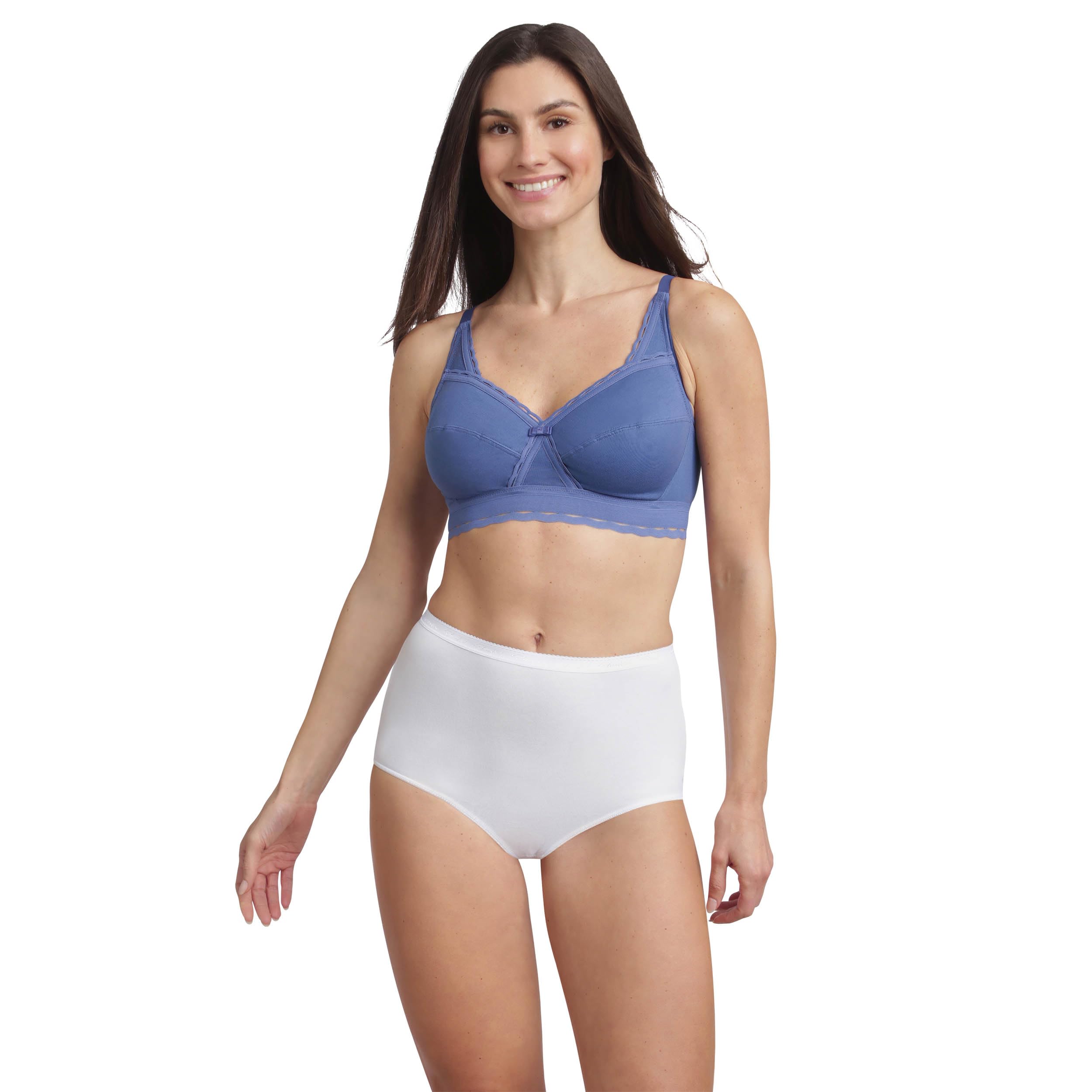 Playtex Sujetador Sin Aros Algodón Reciclado Bra Mujer (Pack de 1)