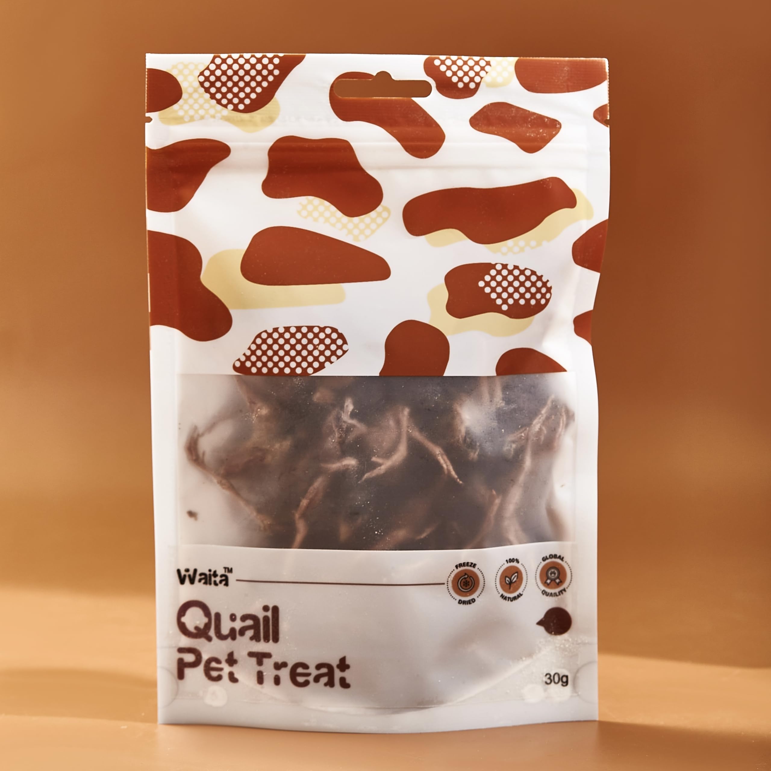 Freeze-Dried Whole Quail Family Pack for Cat Treats Pets Dog Treats Natural Fresh Cat Food And Dog Food 30g*3Bag โ image 1