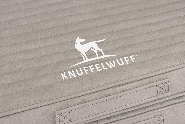 Foto 4 de 4 de Knuffelwuff Roanoke - Esterilla de Viaje Plegable para Perros (120 x 100 cm, Piel sintética, 120 x 100 cm)…