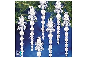 Beadery Beaded Ornament KIT ANG, Icicle Angel Makes 24