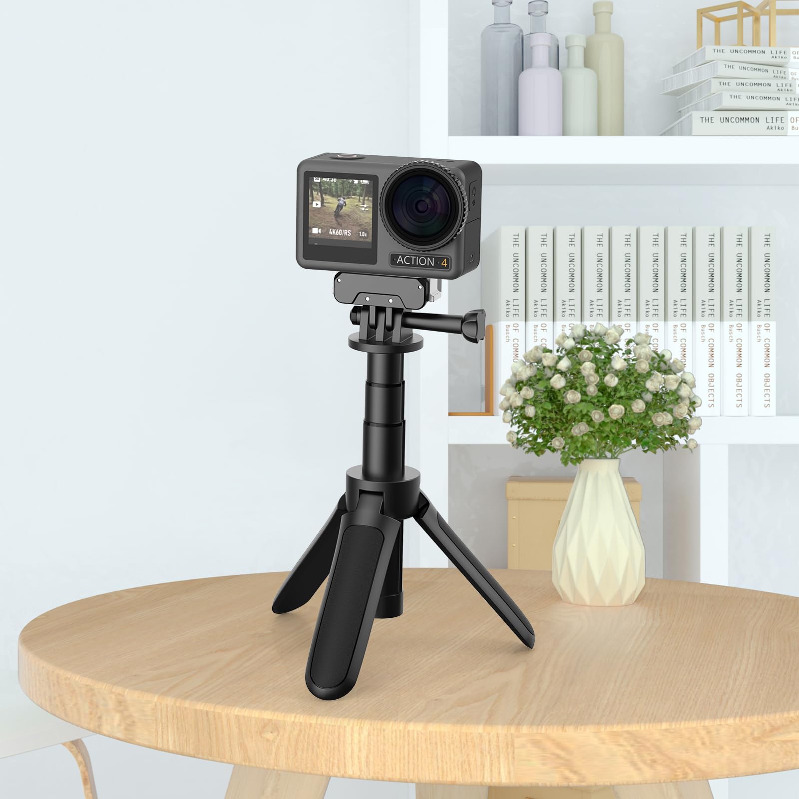 NEEWER Adapter Für DJI Osmo Action 5/4/3 - Magnetischer Kamerahalter Mit Cold Shoe