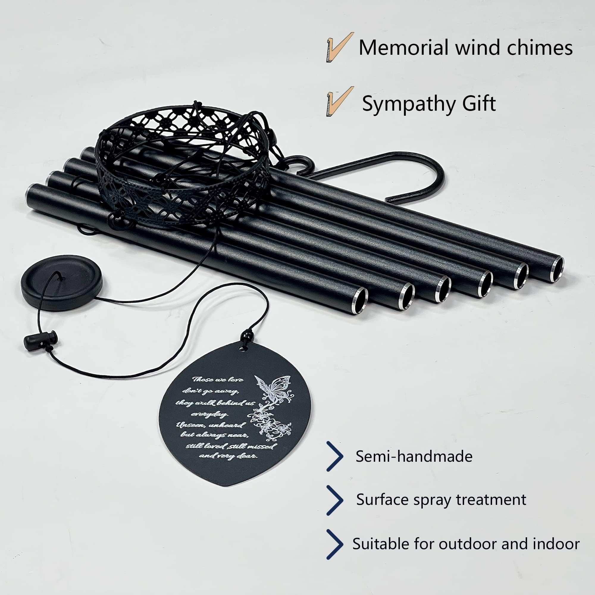 Carillon à Vent Cardinal Commémoratif Pour La Perte D'un être Cher