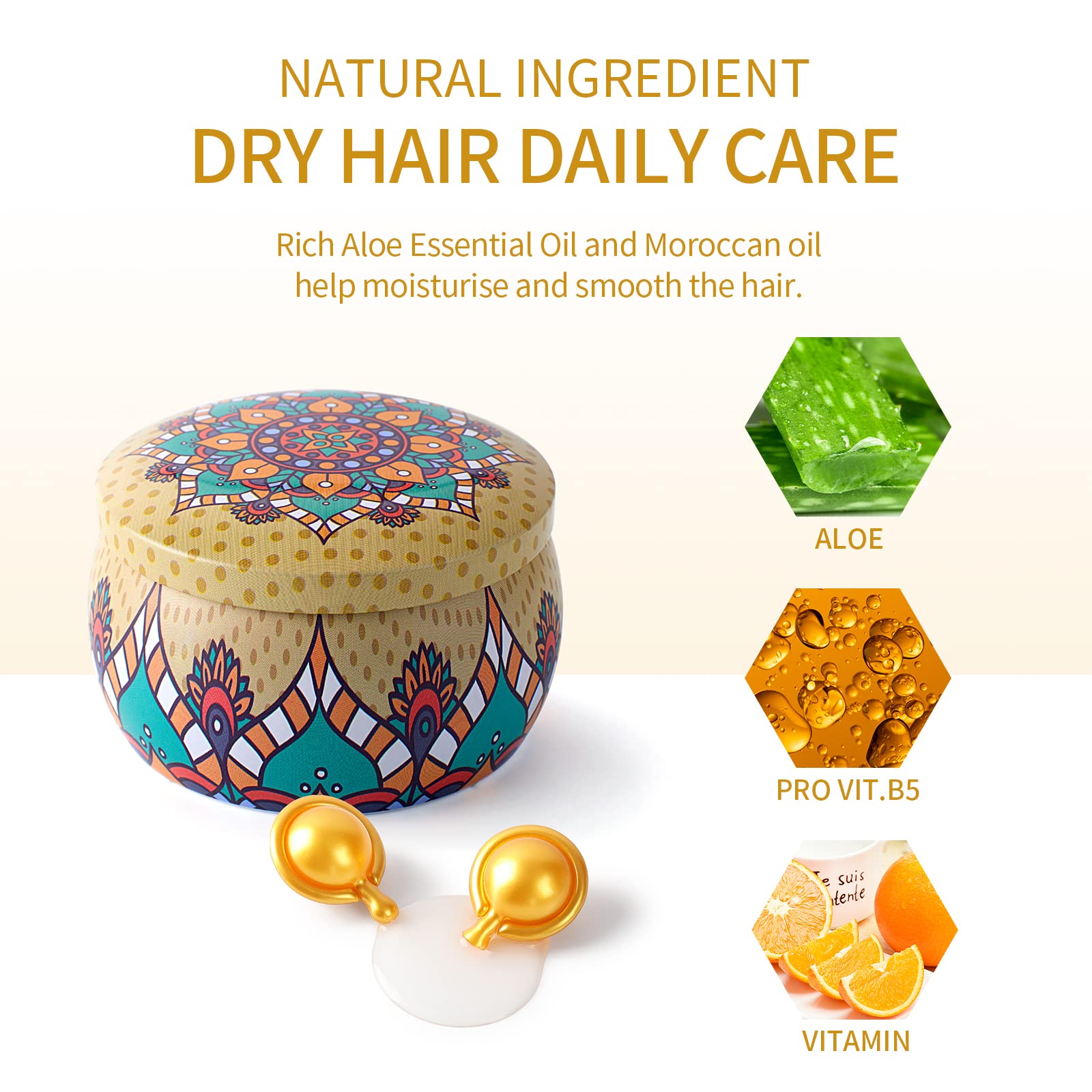 Buy Hair Oil Capsules Hair Treatment For Split Ends Keratin Hair