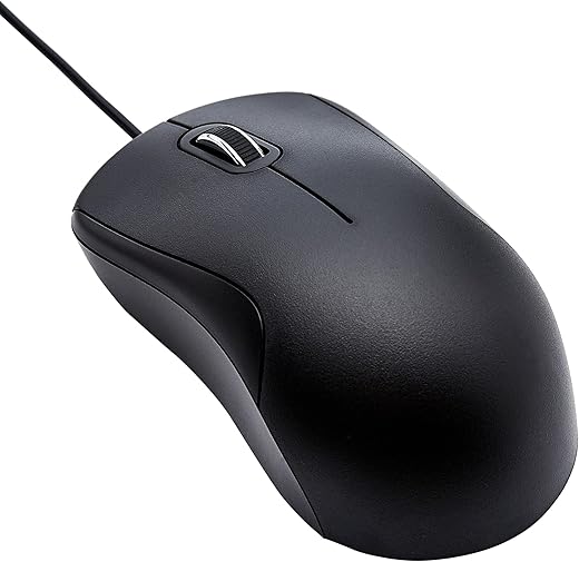 Amazon Basics Ergonomic Mouse Wireless Vertical Mouse Rechargeable Silent Mice 2.4G Optical USB Mouse, DPI 1000/1200/1600