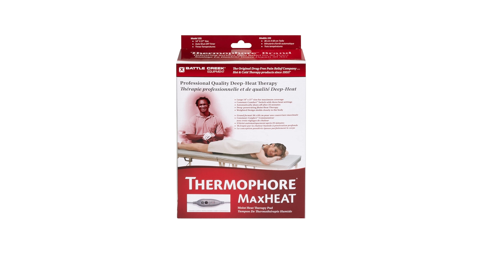 Amazon.com: Thermophore MaxHEAT Plus Automatic Moist Heating