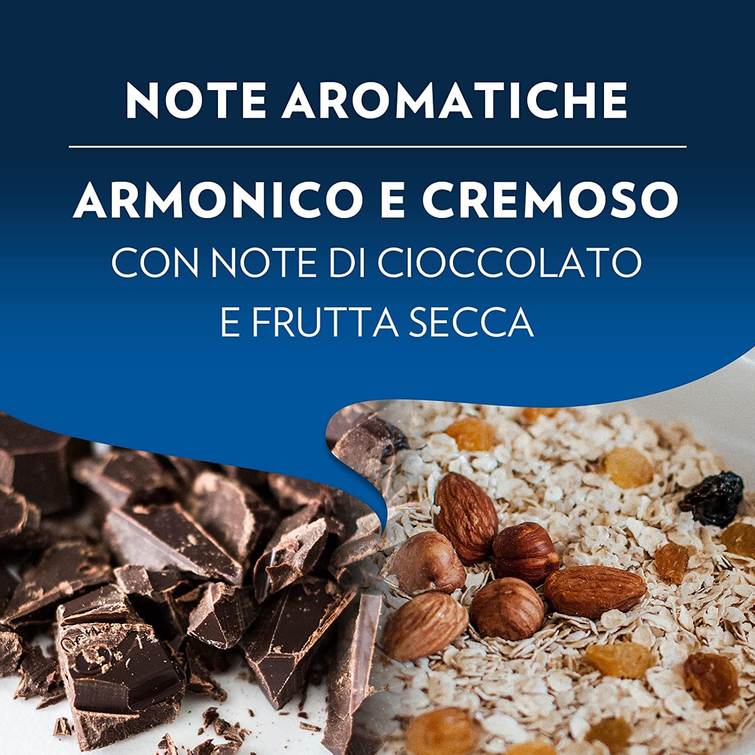 Lavazza A Modo Mio Crema e Gusto Classico, 128 Capsule Caffè, per un Espresso con Note di Cioccolato e Frutta Secca, Arabica e Robusta, Intensità 12/13, Tostatura Media, 8 Confezioni da 16 Capsule