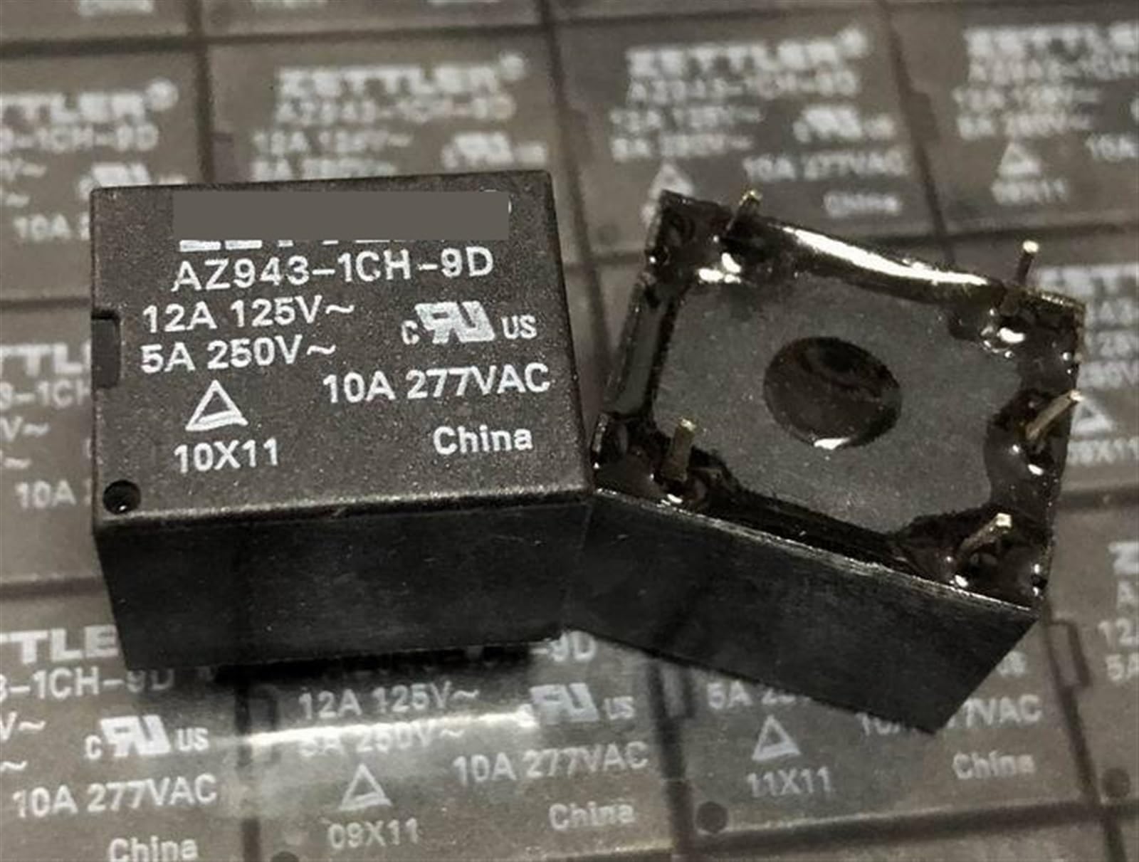 Relé T73-1C-5V conmutador de potencia AZ943-1CH-12DE microcontrolador 3