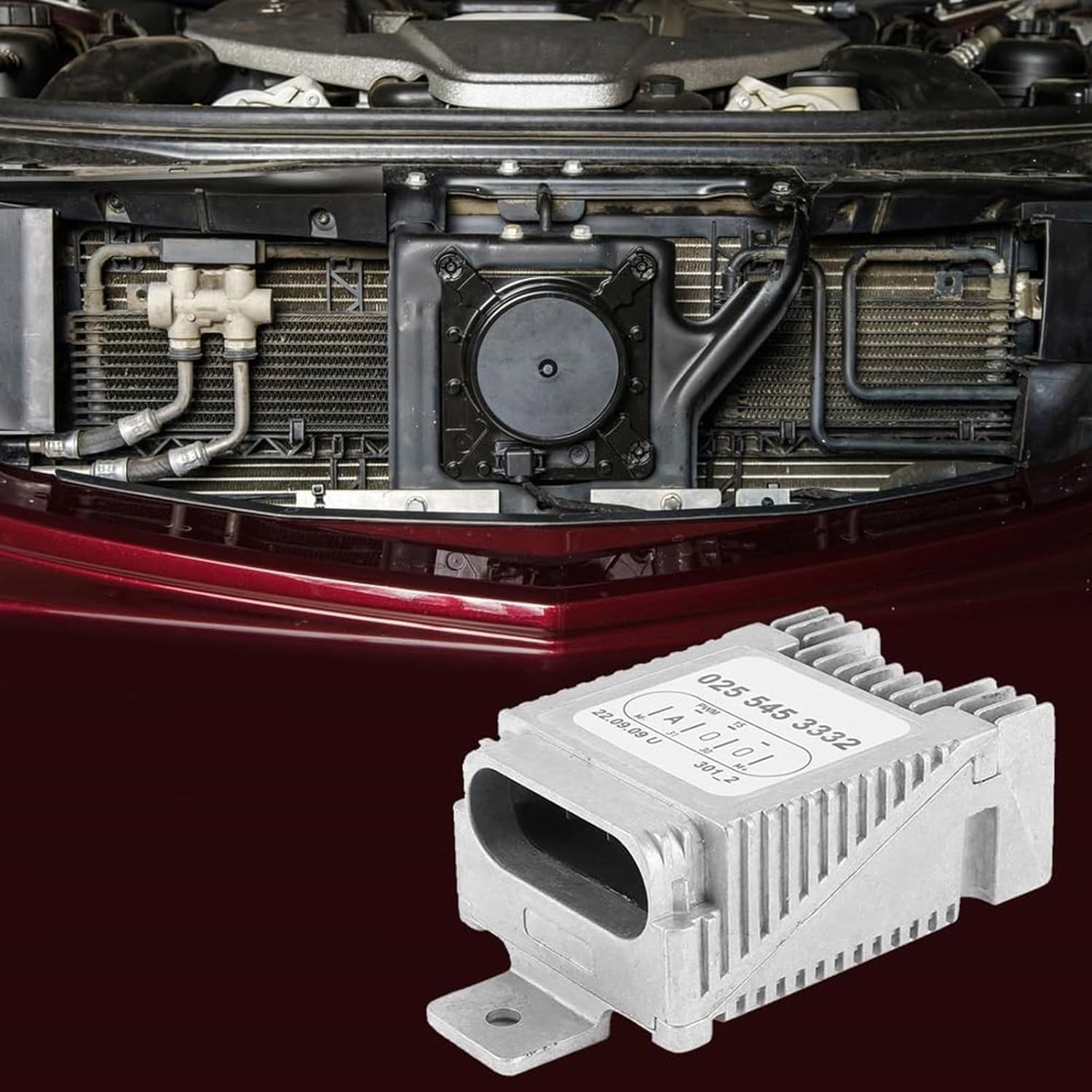 Car Fan Control Module Replacement Air Conditioning Cooling Fan Blower Resistor Module for W202 W210 C208 0255453332