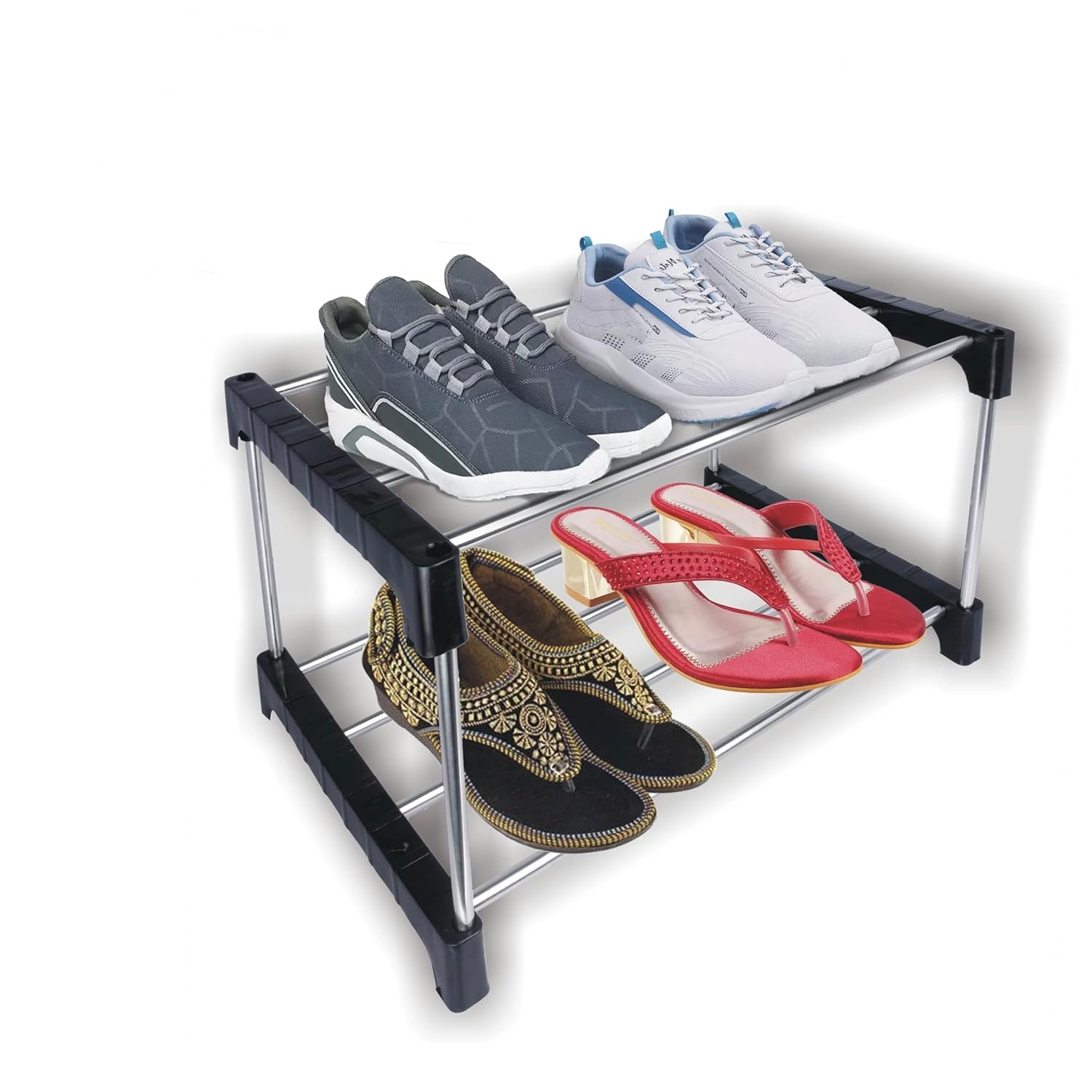 DARAZ Premium Shoes Stand For Home Steel Shoe Rack For Home Steel