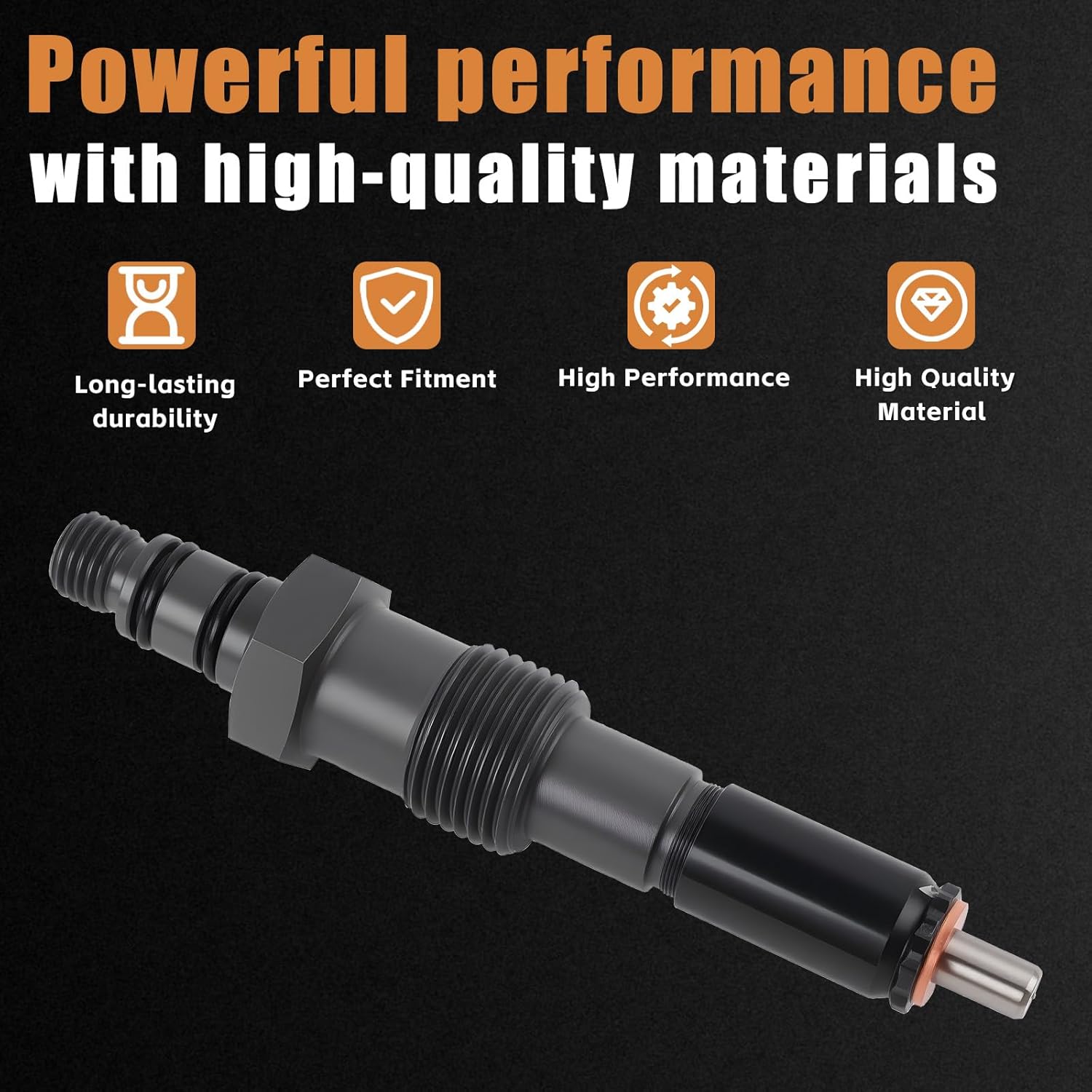 6760301 Fuel Injector Compatible with Ford F250 F350 1983-1994 IDI 6.9L 7.3L Non fit for Powerstroke Diesel Replaces E8TZ9E527A E4TZ9E527B JC3Z9VE527A