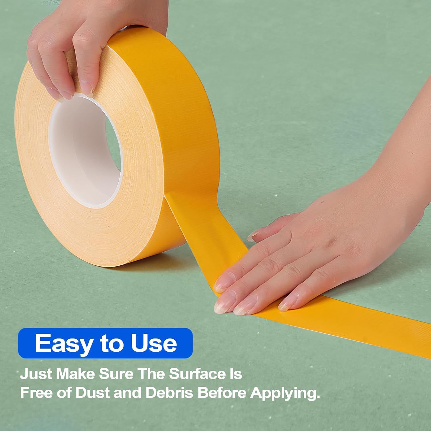 2in x 262 FT Pickleball Court Tape for Outdoor,Pickleball Court Marking Kit,Temporary Floor Marking Tape Indoor,Court Fast Marking for Tennis,Badminton,Gym,Non-Reflective