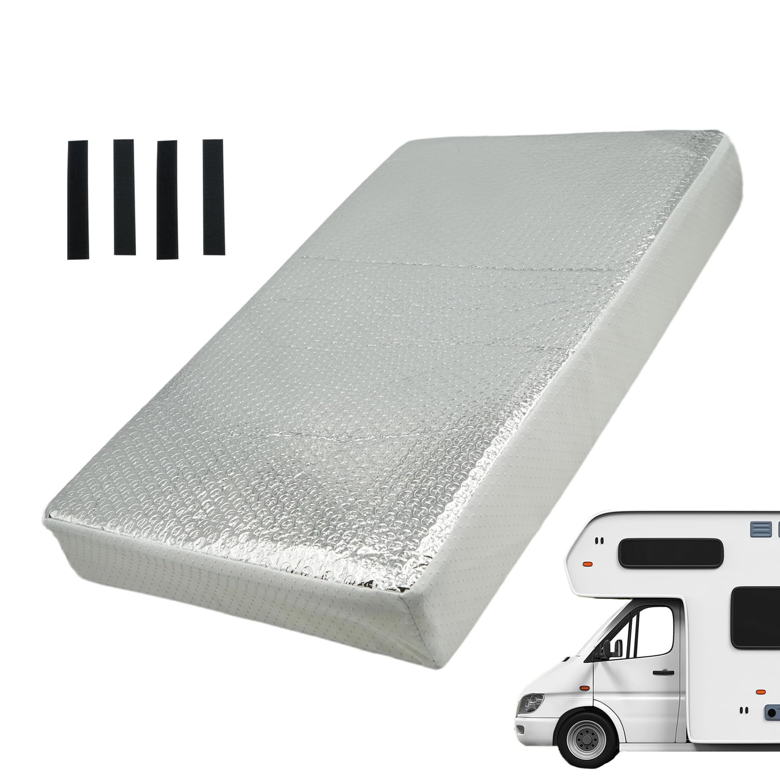 Genérico Cubierta De Ventilación Para Autocaravana, Cubreventiluz Reflectante E Impermeable | Accesorio De Ventilación Para Ducha Dormitorio