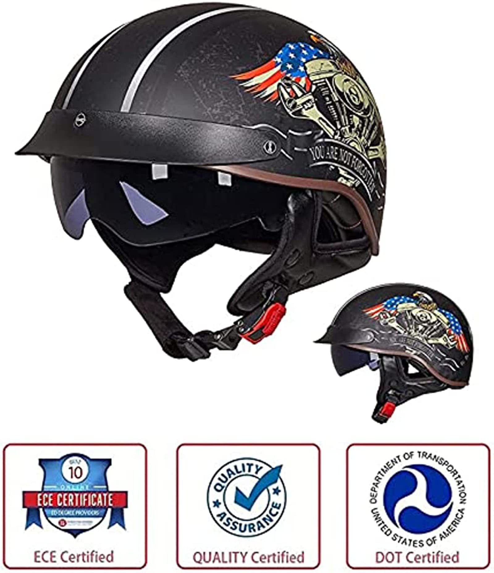 Gafas Graduadas Casco Moto Con Gafas Incorporadas Casco Moto Retro