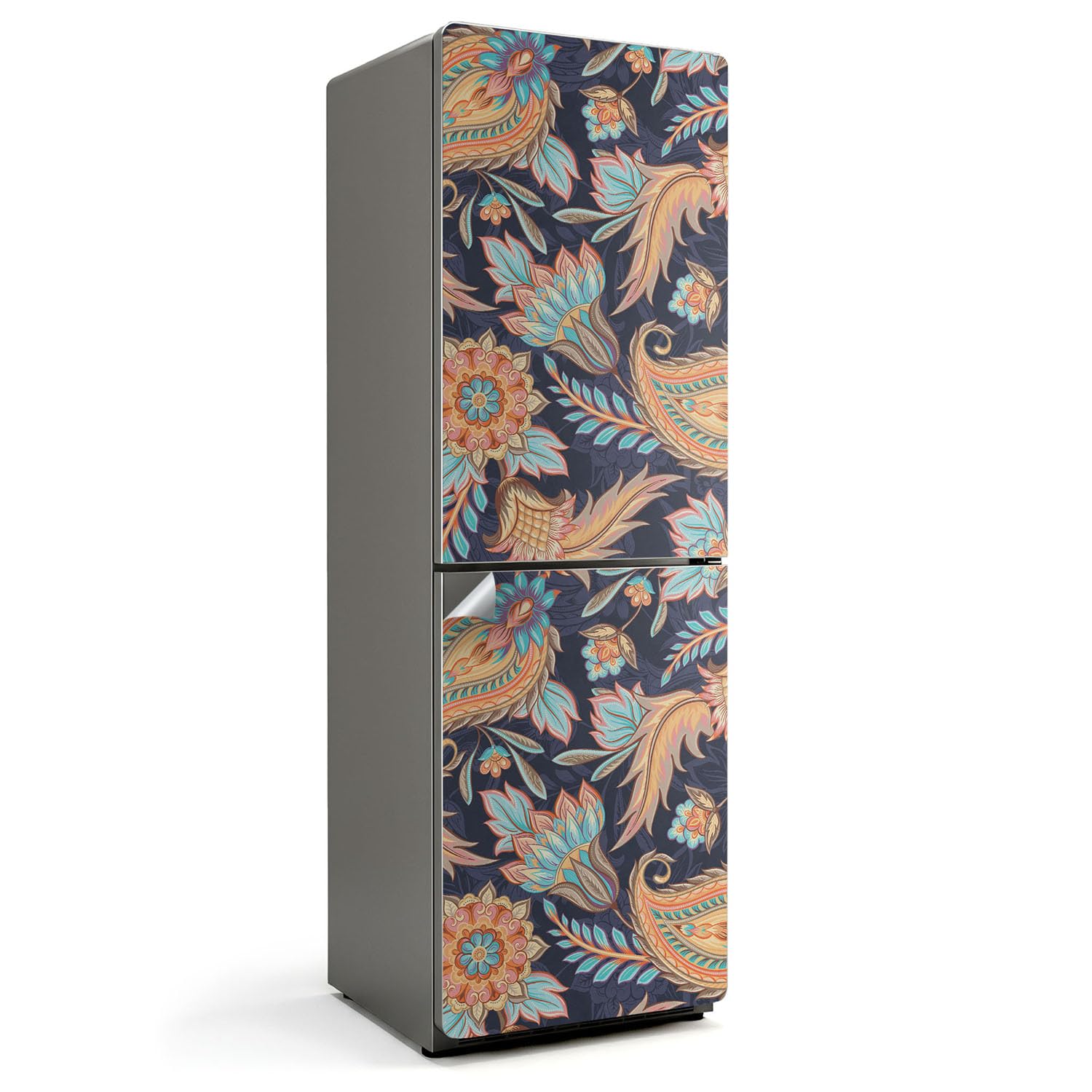 Masquer les rayures de frigo avec le sticker autocollant couvrant 60x190cm