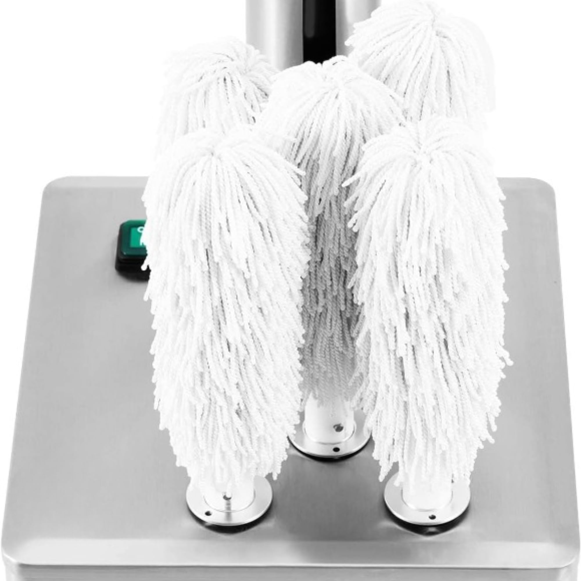 Lucidatrice professionale per vetro – 5 spazzole – Potenza 1150 W – Acciaio inossidabile – Finitura lucida per bar, ristoranti e hotel