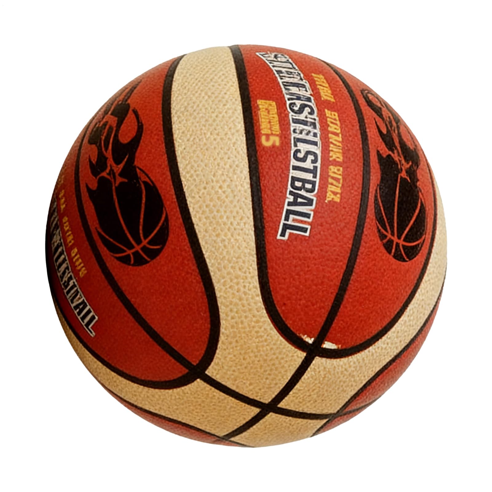 Générique Silent Basketball, No Noise High-Density Quiet Basketball | Soundless Easy Grip | Airless Basketball for Indoor Training | Flexible Ball for Boys Girls Kids Teen House Bedroom Sports