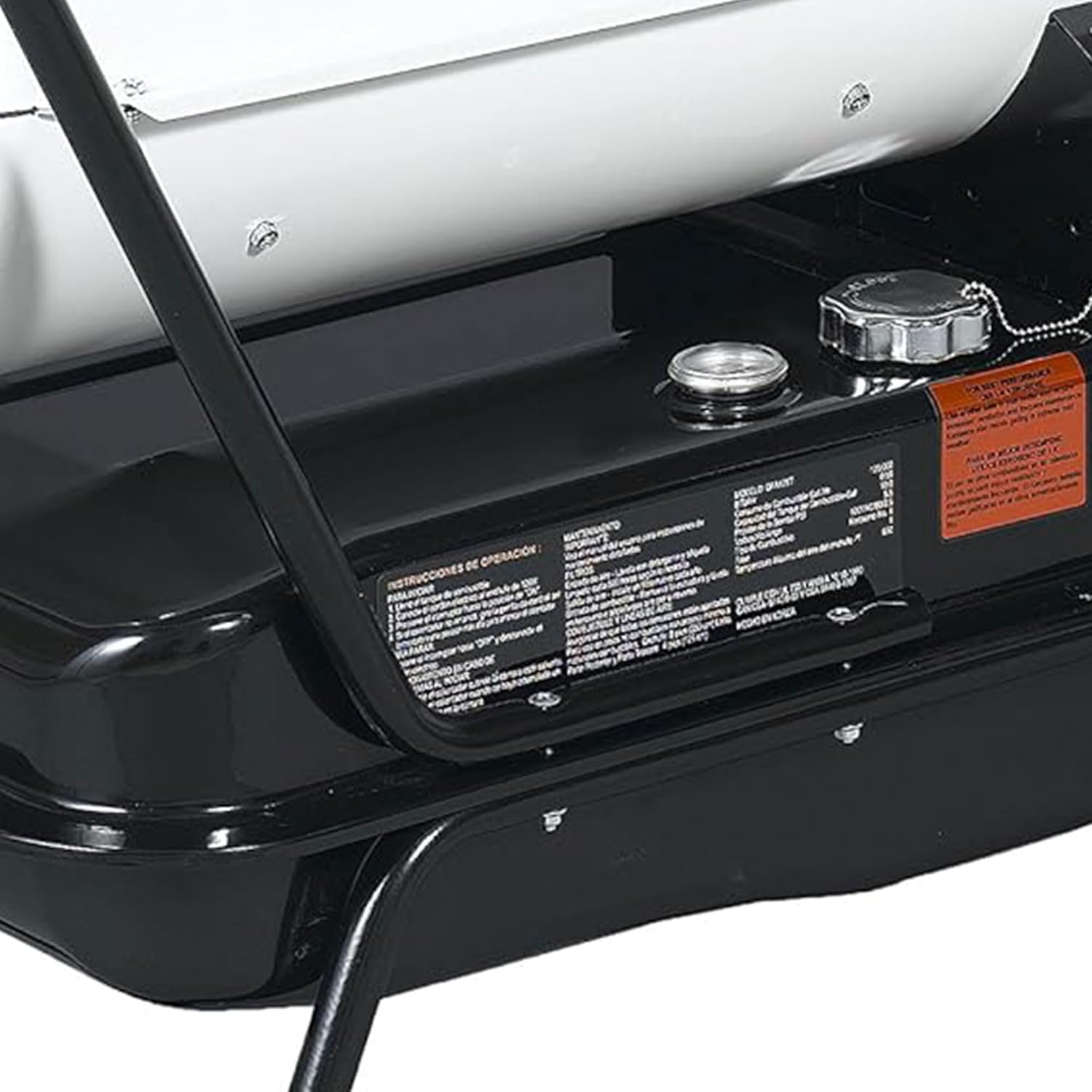 Dura Heat DFA135C fuel tank area