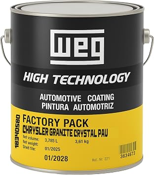 Auto Underbody Coating 1 Gallon Factory-Type Automotive Paint | Rust Resistant for Truck & Car Frames & Undercarriage Protection | Durable Finish | Professional Automotive Paint GRANITE CRYSTAL PAU