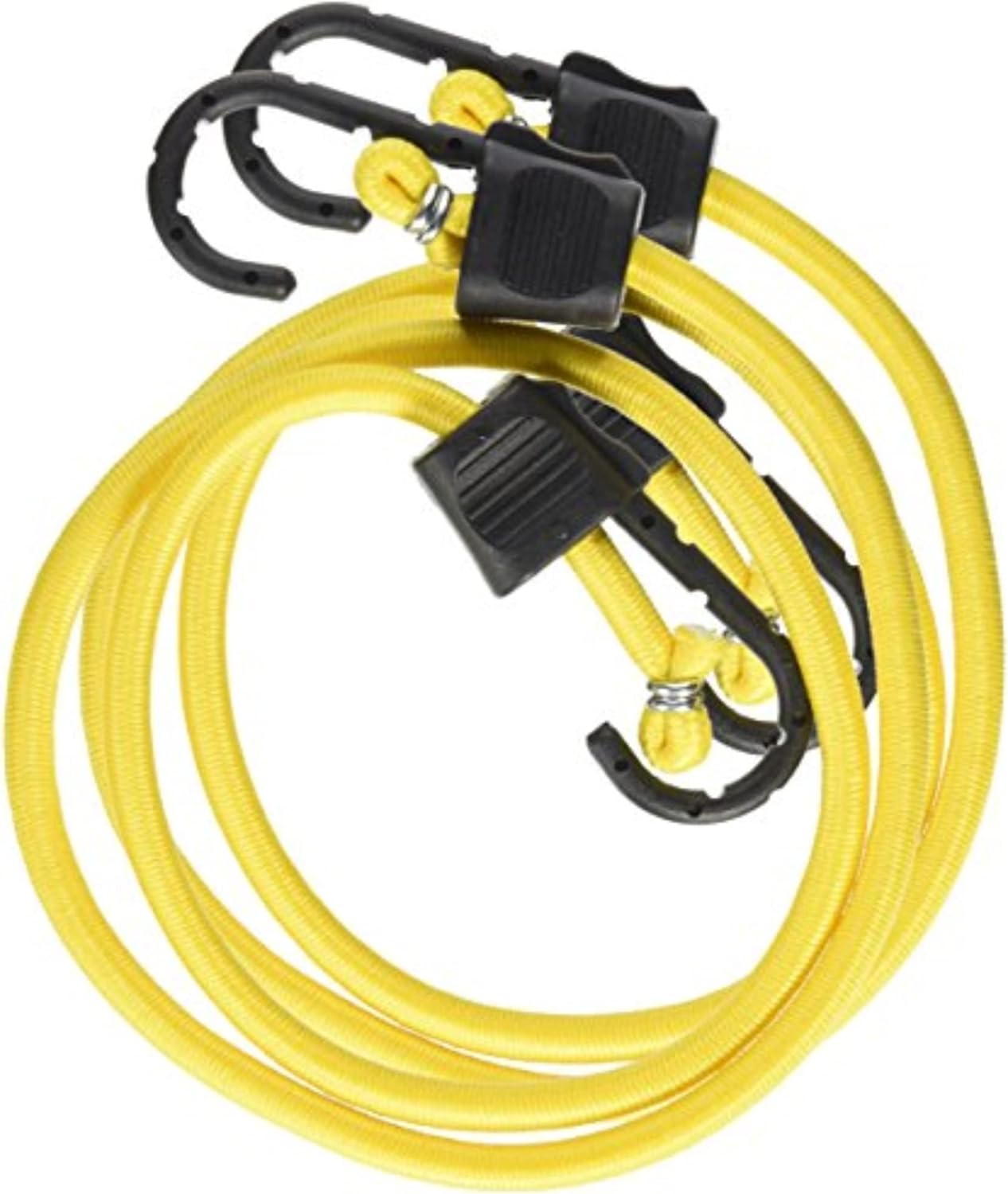 RoadPro RPJS-HD40 40" Heavy Duty Stretch Cords with Anti-Scratch Hooks - Pack of 2