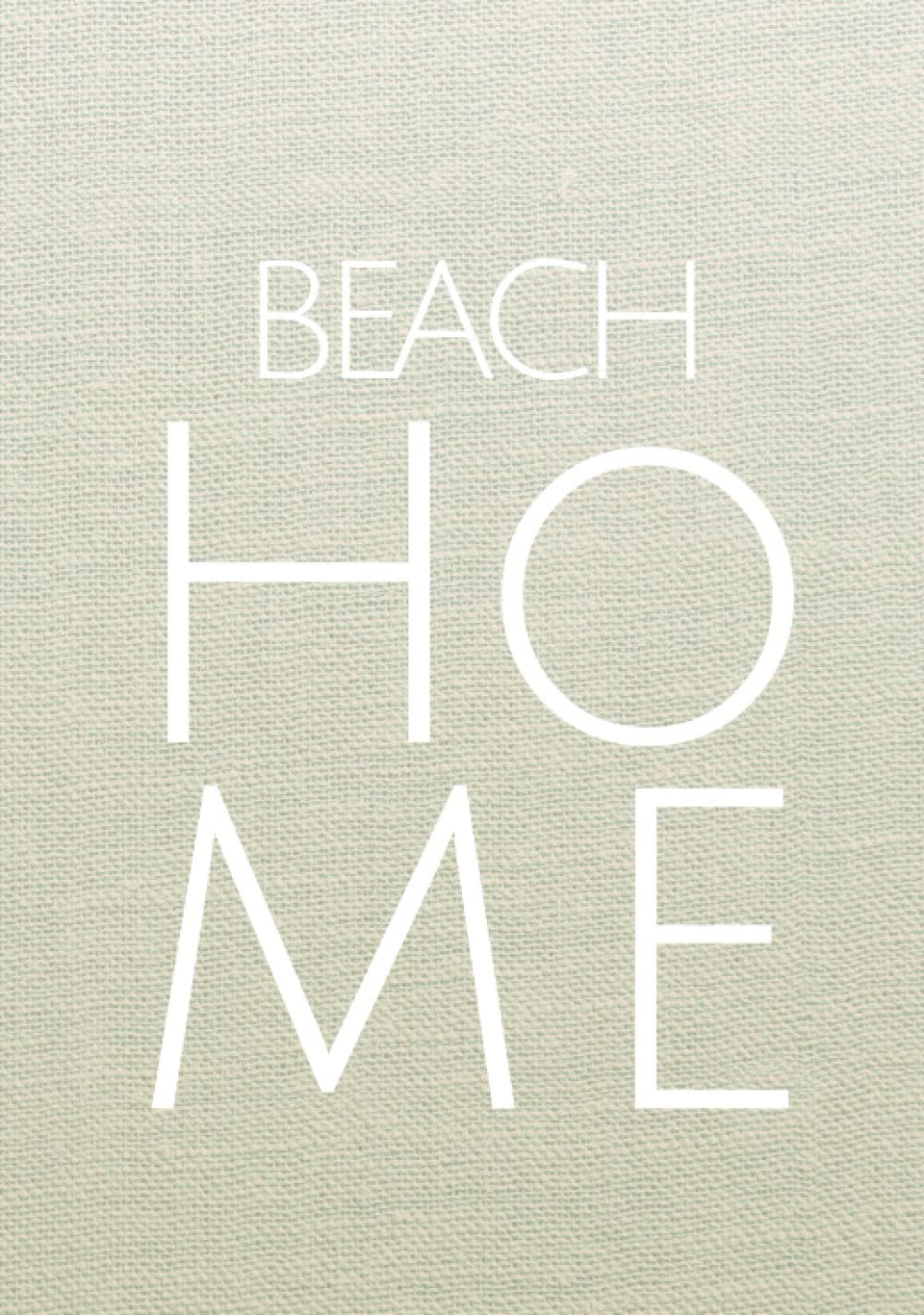 Beach Home: Neutral Linen Decor book for Coffee Table Stacking and Interior Design Staging      Hardcover – February 22, 2023