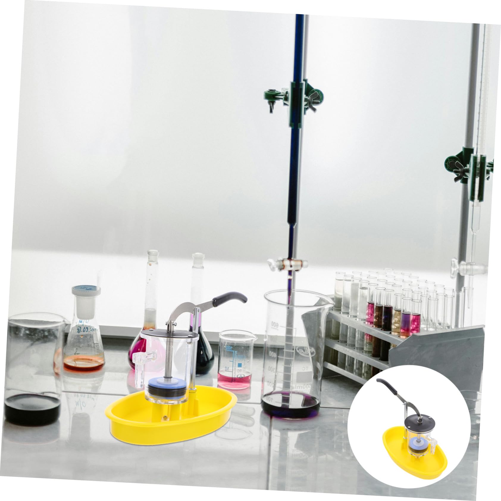 TOYANDONA Pompa Manuale per Esperimenti Scientifici Kit di Esperimento Didattico per Ragazzo Ragazza Esperimento per Scuola