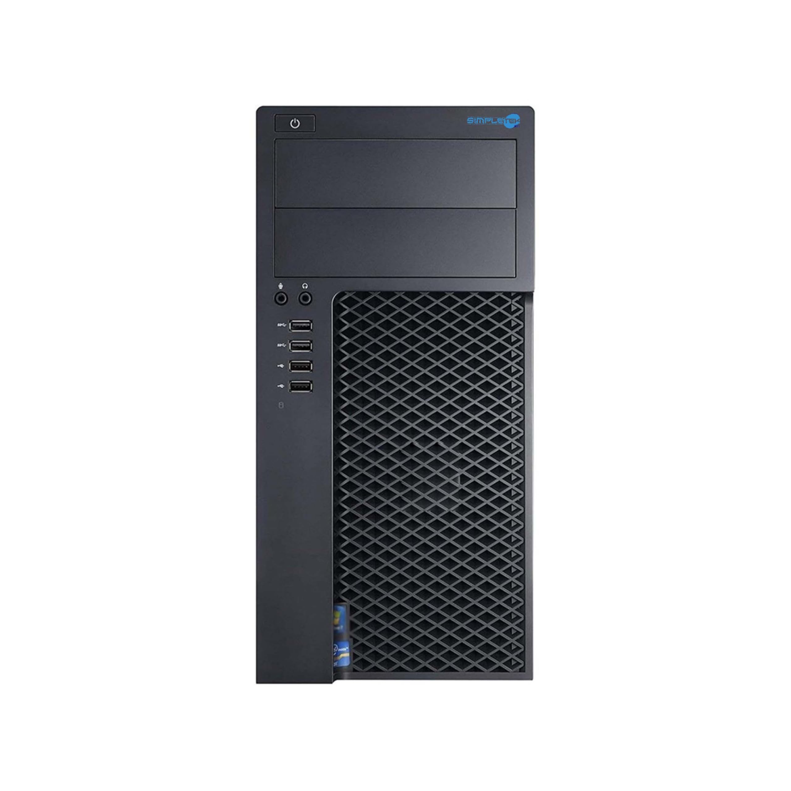 SIMPLETEK- Computer Fisso Workstation 32GB 480GB SSD | Windows 11 Professional | VGA + 2 x DisplayPort + Porta Seriale RS232 DVD-ROM (Ricondizionato)