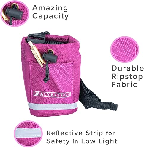 Miniatura 4 de AlveyTech Portavasos universal de tela irrompible  para scooters de movilidad, silla eléctrica de transporte, silla de ruedas, ATV, andador,