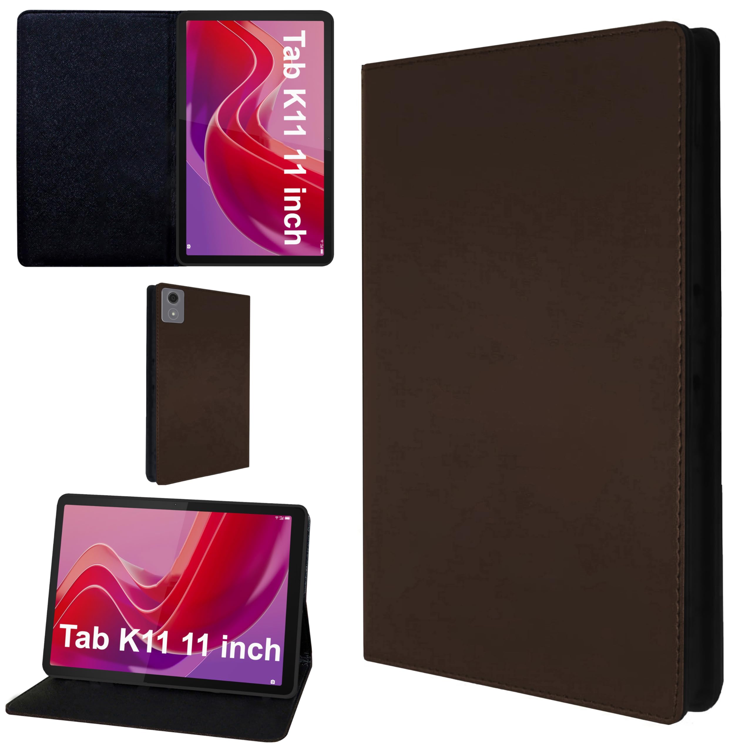 TGK Flip Case Cover for Lenovo Tab K11 11 Inch (Brown) (B0DDYD5DTB) Amazon Price History, Amazon Price Tracker