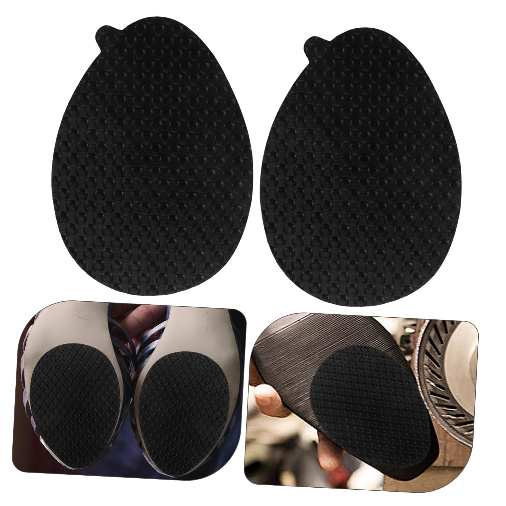 NOLITOY 50pares Almohadillas Antideslizantes Para Tacones De De De Zapatos De Material Resistente Fácil Instalación Reducción De Ruido y Protección Efectiva Para Zapatos De Tacón