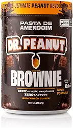 DR. Peanut Pasta de Amendoim Brownie 250G - Com Whey Protein