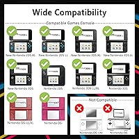 Vista 2 de 3DS Charger, DTOL 3DS Charger Compatible with Nintendo 3DS/ DSi/DSi XL/ 2DS/ 2DS XL/New 3DS 100-240V Wall Plug Adapter 2 Pack