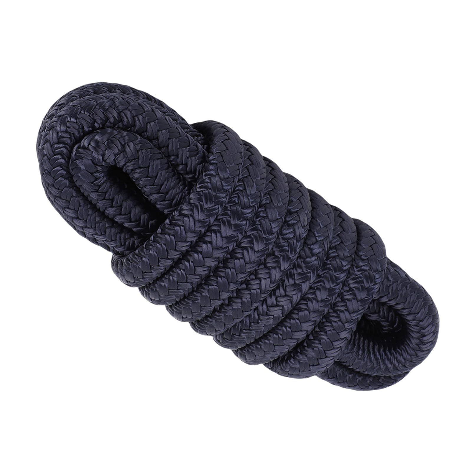 Generic Cuerda Marina de Alta Resistencia, 4 Piezas, Línea de Muelle de Nailon Trenzado Doble para Yates y Embarcaciones Pequeñas, 0,37 Pulgadas X 15 Pies (Blue)