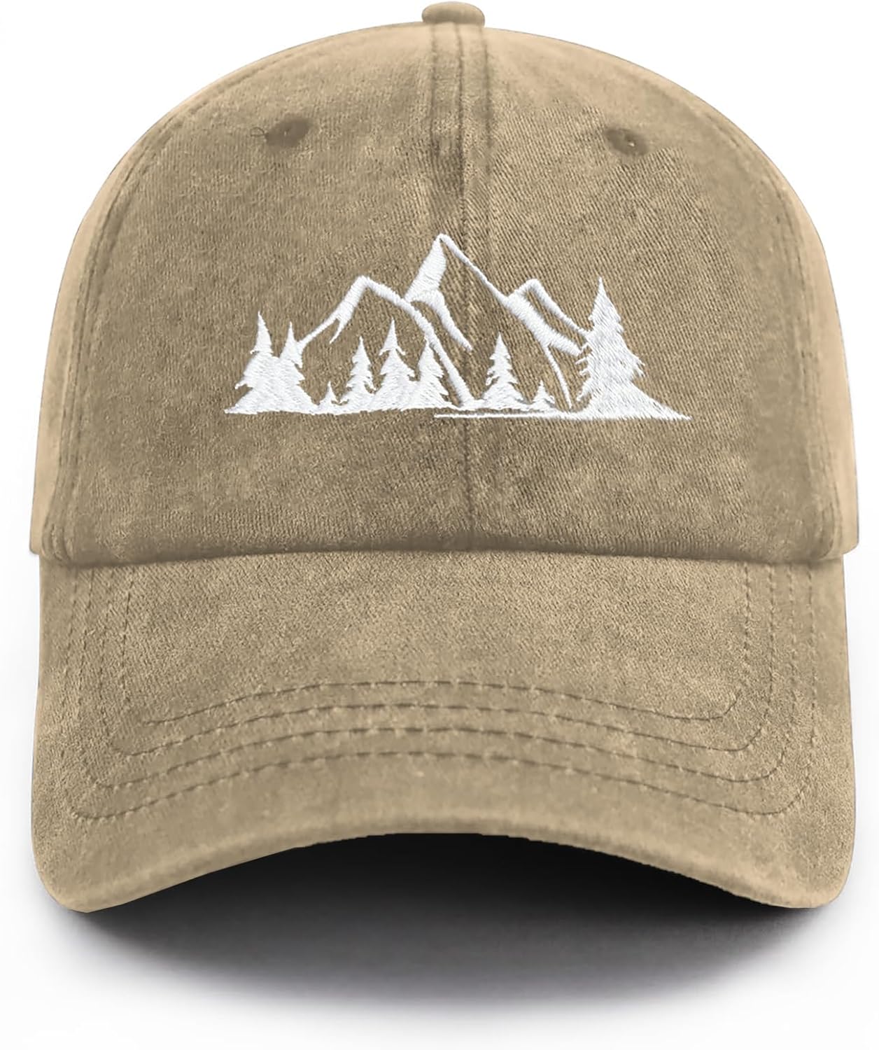 Mountain Trees Hat for Men Women