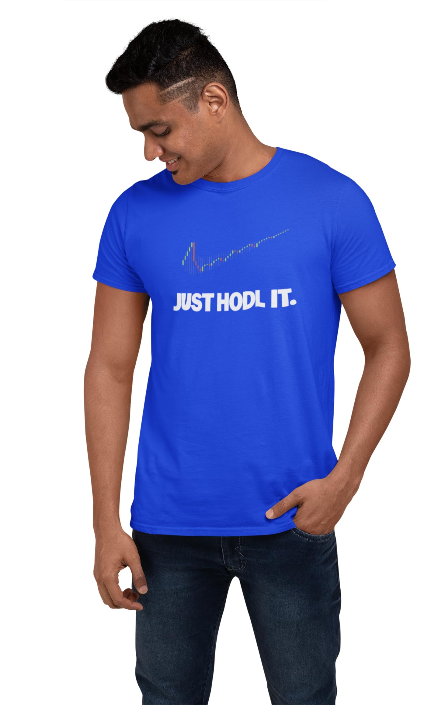 The Tee Shop Stock Market Trading Related Tshirt for Traders Just Hold It