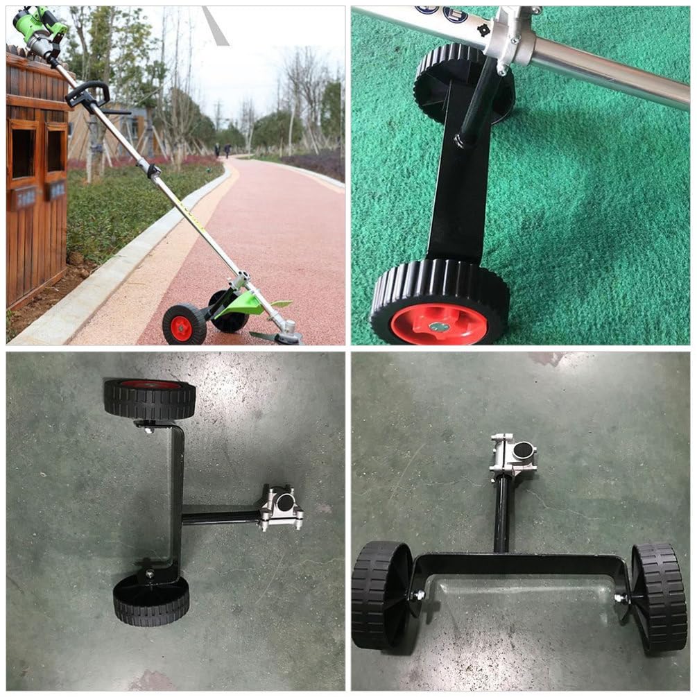 Happyyami Ruedas De Soporte Para Cortacésped De Jardín Repuesto Duradero y Silencioso Compatible Cortacéspedes Fácil Instalación y Flexibilidad Movimiento