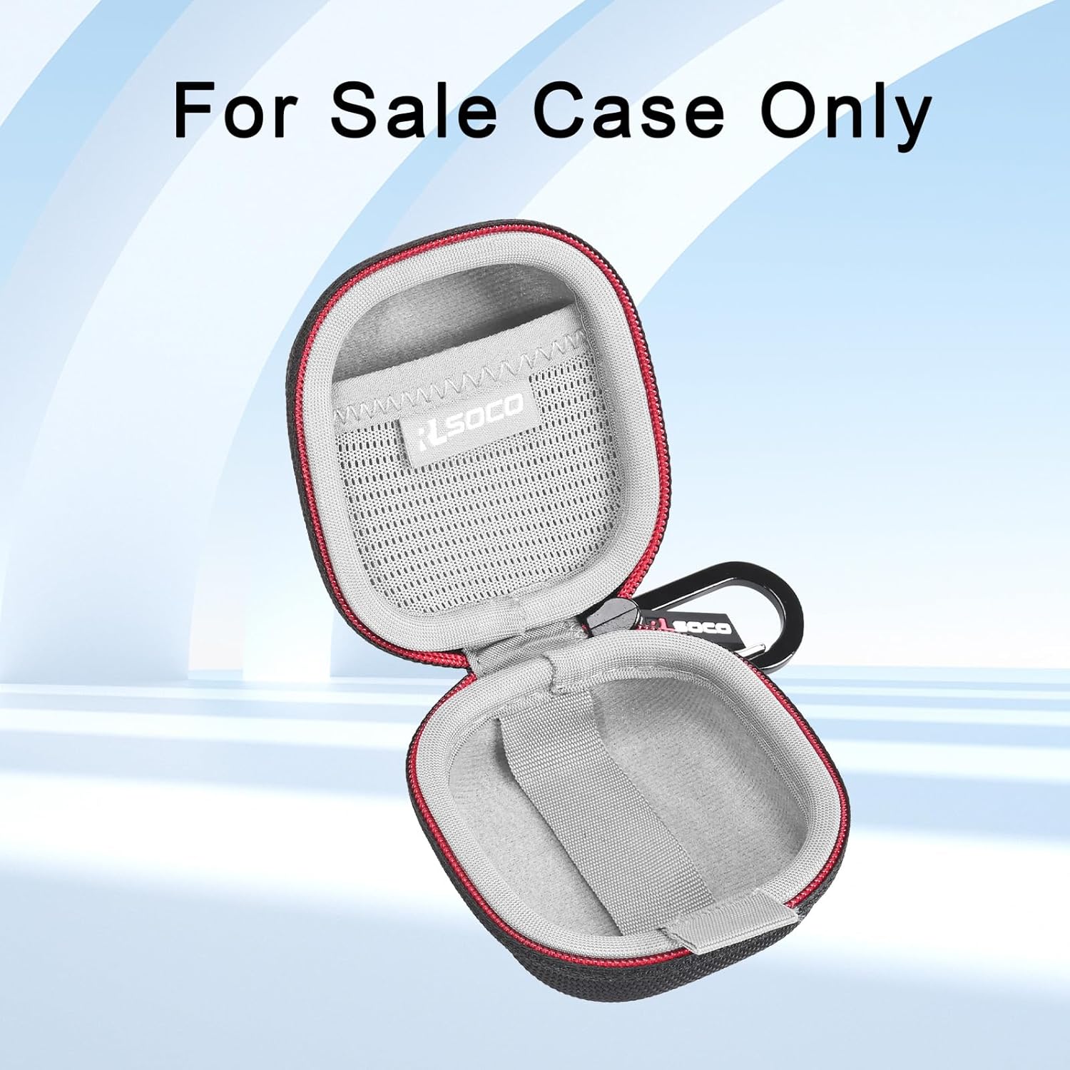 RLSOCO Hard Case for JBL Tour Pro 2/Tour Pro 3 True Wireless Noise Cancelling Earbuds - Black (Case Only) - Image 2