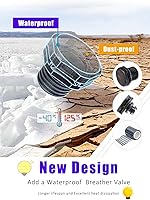 Vista 6 de New Upgraded LED Wall Washer Lights with Waterproof Breather Valve, 36W Plug in LED Light Bar, 5000K Daylight Waterproof Outdoor/Indoor Bar for Art