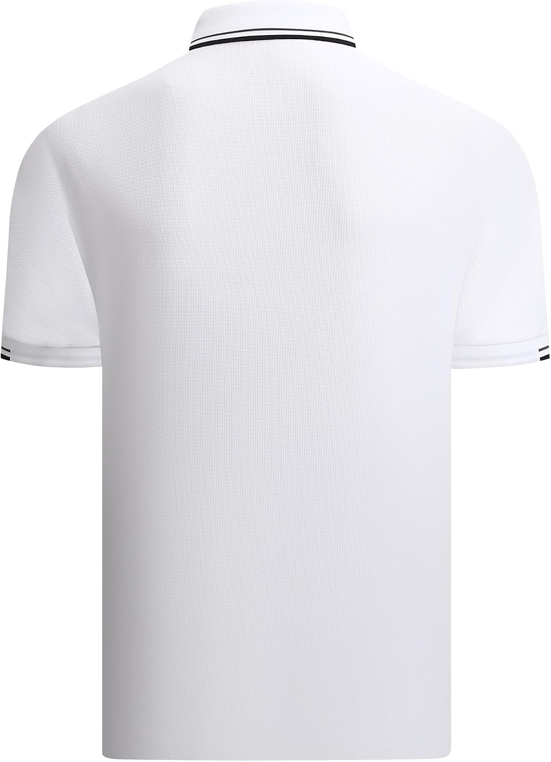 Alex Vando Mens Golf Shirt Moisture Wicking Quick-Dry Short Sleeve Polo image 2
