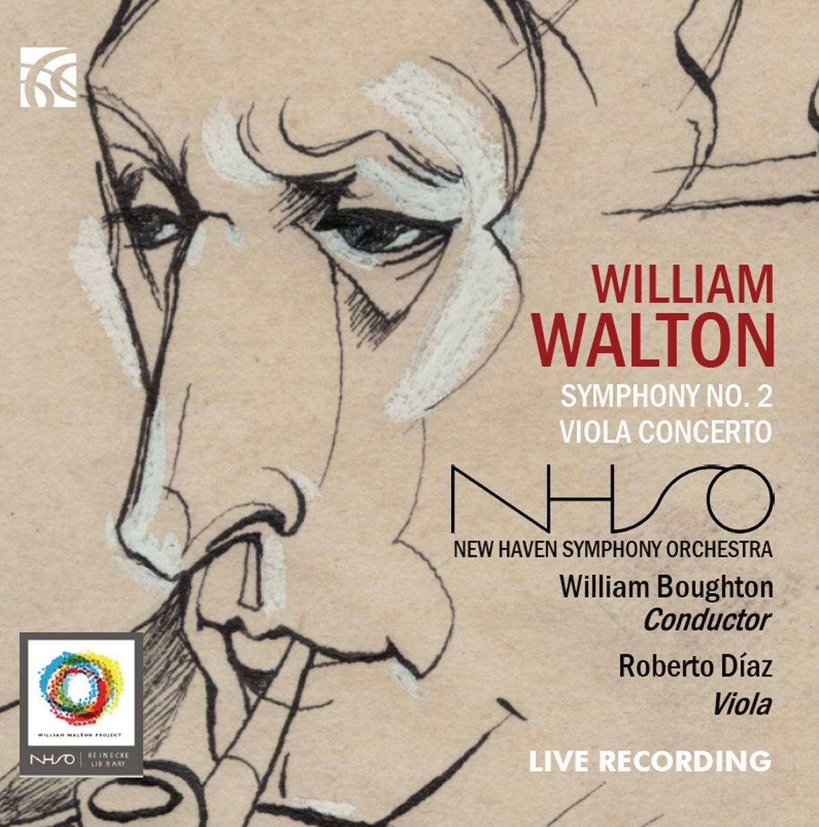 New Haven Symphony Orchestra - William Walton Symphony No.2 And Viola Concerto [Cd] Size 1
