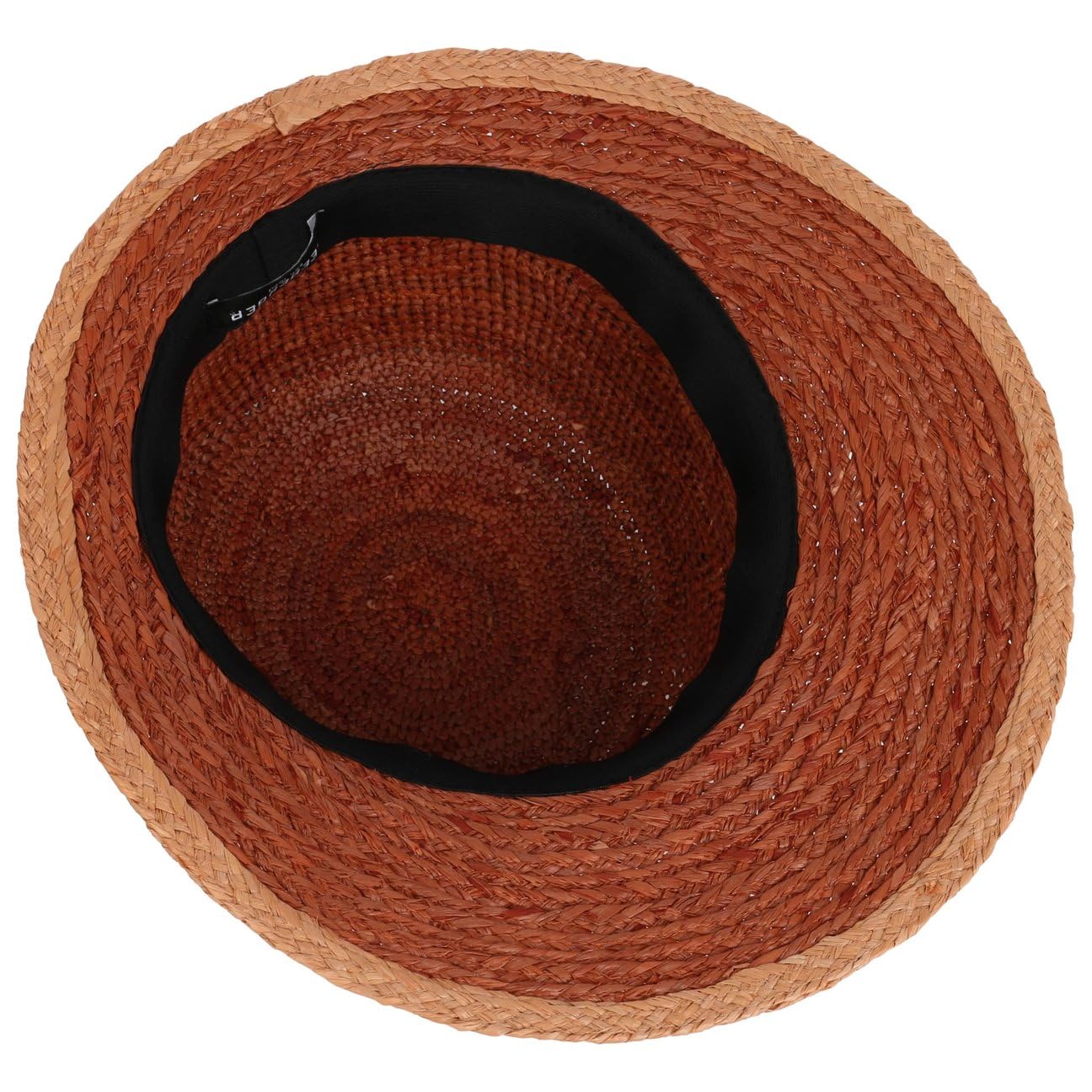 Seeberger Tascova, cappello di paglia estivo, da donna, da giardino, da spiaggia, da donna, con paralume primavera-estate, taglia unica, marrone