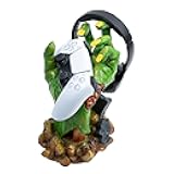 Glistco Zombie Hand Controller & Headset Stand - Controller Holder Figure, Gaming Controller Accessories, Zombie Collectible Home Decor for Desktop, Compatible with PS5 DualSense & Xbox Controllers