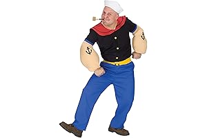 Couples Halloween Costumes: Transform Into Beloved Characters with Popeye Adult Costume