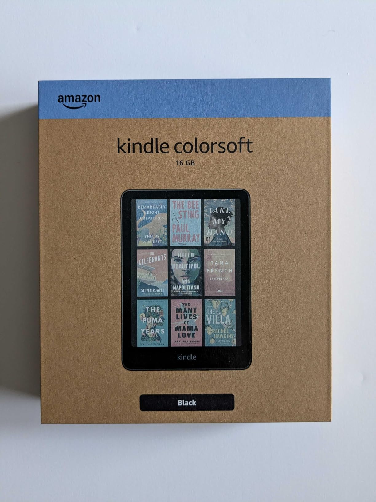Kindle Colorsoft retail box