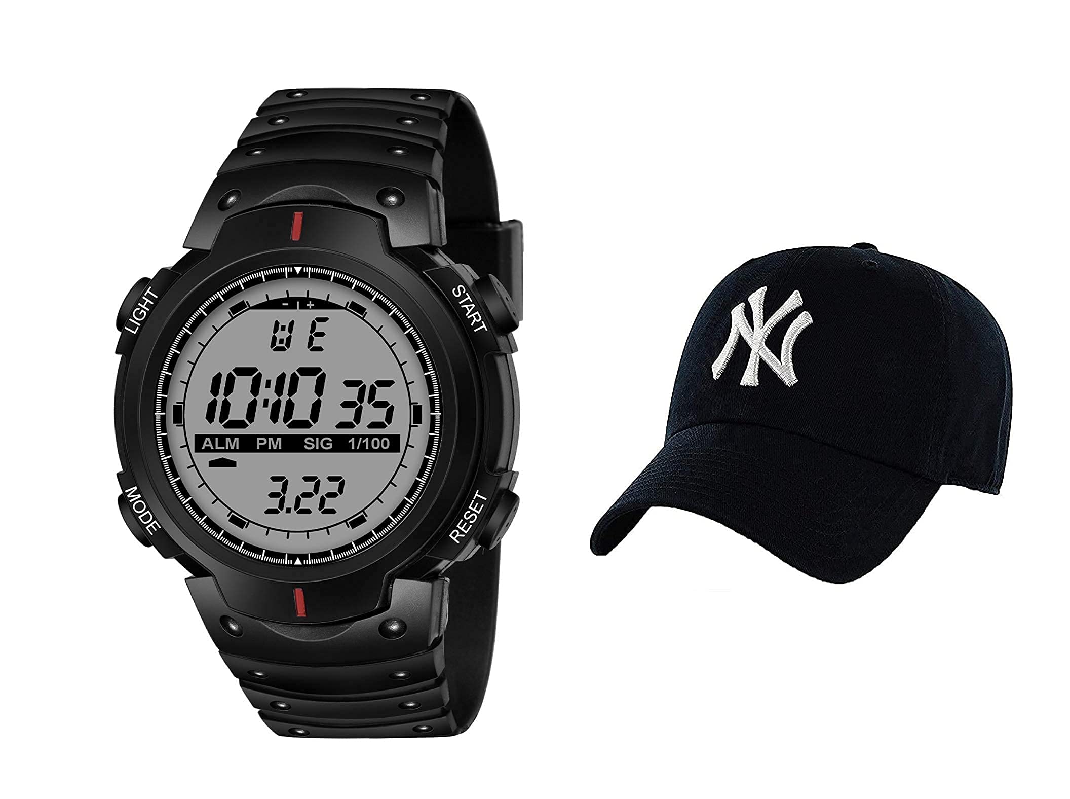 SELLORIA Digital Watch Shockproof Multi-Functional Automatic Black Strap Waterproof Digital Sports Watch for Mens Kids Watch for Boys - Watch for Men Pack of 2 (B093FPSLSW) Amazon Price History, Amazon Price Tracker