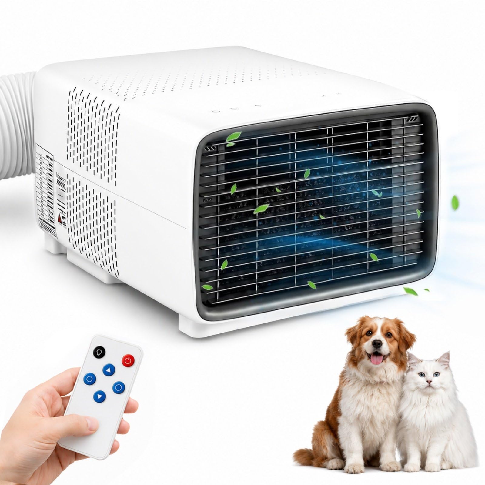 HCAUYNN Portable Air Conditioner 280W, 45 dB, 1-12H Timer for 4㎡ Bedroom