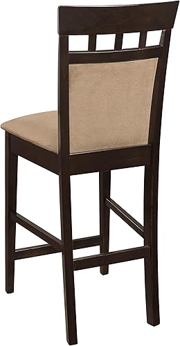 Miniatura 8 de Coaster Home Furnishings - Gabriel - Wood Upholstered Counter Height Chairs (Set of 2) - Closed Back, Padded Seat and Back - Dining Room & Kitchen -