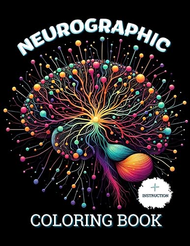 Neurographic Art Workbook and Art Therapy Coloring Book: How to Draw Neurographic Art | Coloring Book and Instructions Book | Mindfulness and Relaxation